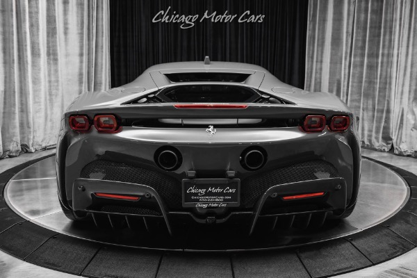 Used 2021 Ferrari SF90 Stradale 1683 Miles MSRP $668,685+ Upgrades ANRKYs Novitec Carbon Fiber +Warranty for sale Sold at Chicago Motor Cars in West Chicago IL 60185 4