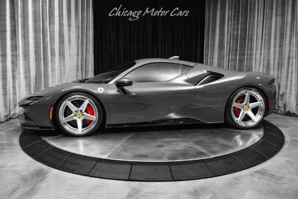 Used 2021 Ferrari SF90 Stradale 1683 Miles MSRP $668,685+ Upgrades ANRKYs Novitec Carbon Fiber +Warranty for sale Sold at Chicago Motor Cars in West Chicago IL 60185 1