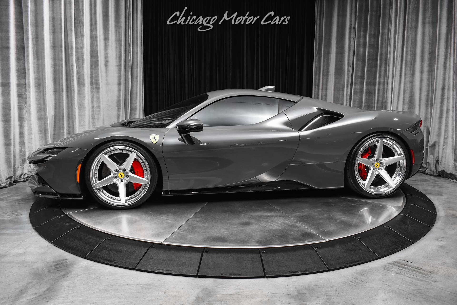 Used 2021 Ferrari SF90 Stradale 1683 Miles MSRP $668,685+ Upgrades ANRKYs Novitec Carbon Fiber +Warranty for sale Sold at Chicago Motor Cars in West Chicago IL 60185 1