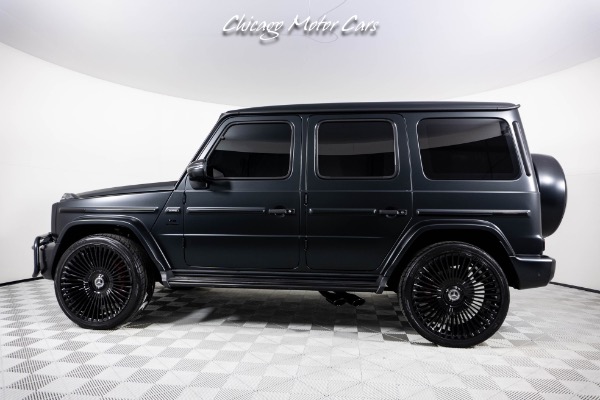 Used 2022 Mercedes-Benz G-Class AMG G63 Night Black Magno Night Pack Forgiato Wheels Loaded for sale Sold at Chicago Motor Cars in West Chicago IL 60185 2