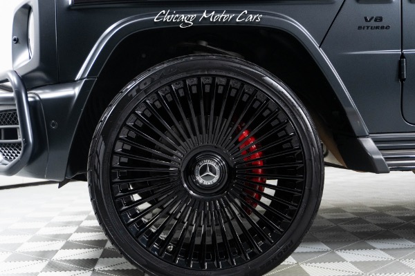 Used 2022 Mercedes-Benz G-Class AMG G63 Night Black Magno Night Pack Forgiato Wheels Loaded for sale Sold at Chicago Motor Cars in West Chicago IL 60185 4