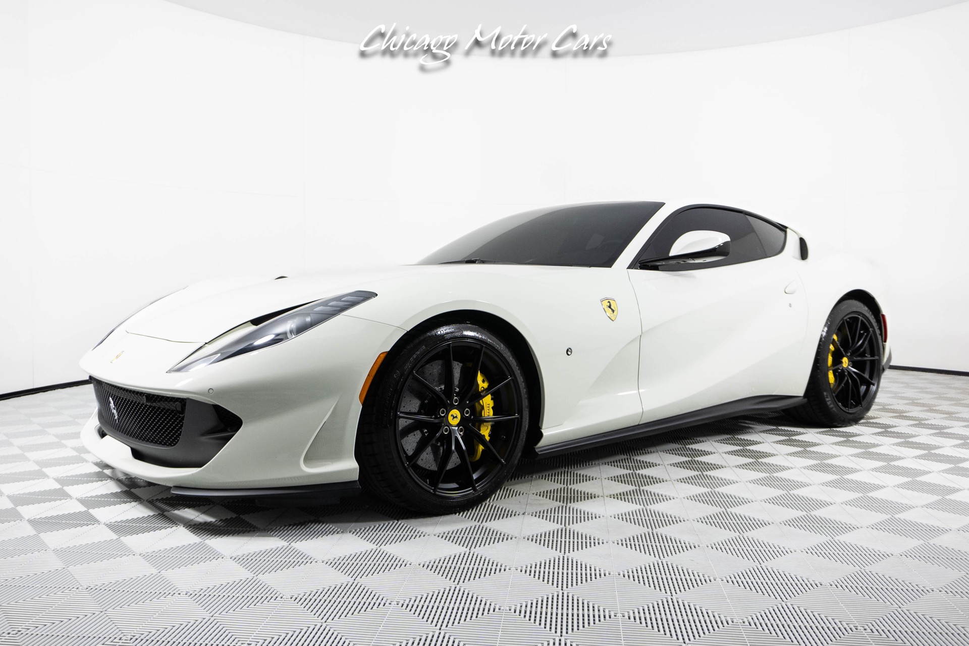 Used 2018 Ferrari 812 Superfast Only 6K Miles Front PPF Carbon Fiber LED Steering Wheel Front Lifter Loaded for sale Sold at Chicago Motor Cars in West Chicago IL 60185 1