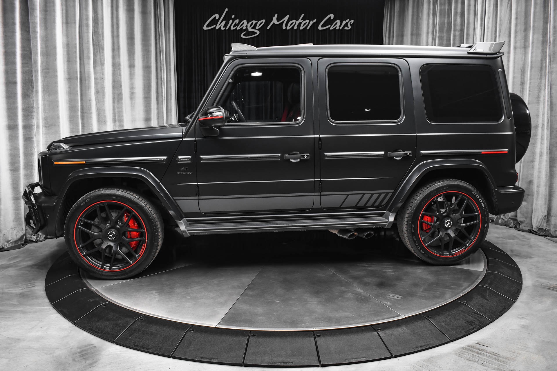 Used 2019 Mercedes-Benz AMG G63 4Matic designo Night Black Magno Brabus Upgrades! Carbon Fiber LOADED for sale Sold at Chicago Motor Cars in West Chicago IL 60185 1