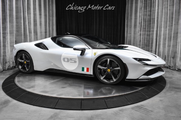 Used 2022 Ferrari SF90 Stradale Tailor Made MSRP $759,081+ Carbon Fiber Front Axle Lifter Cavalcade Edition for sale Sold at Chicago Motor Cars in West Chicago IL 60185 6