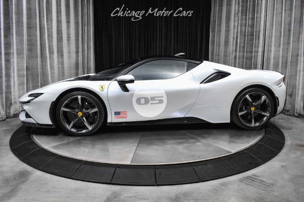 Used 2022 Ferrari SF90 Stradale Tailor Made MSRP $759,081+ Carbon Fiber Front Axle Lifter Cavalcade Edition for sale Sold at Chicago Motor Cars in West Chicago IL 60185 1