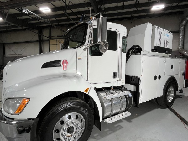 Used 2016 Kenworth T270 Service Truck W/ Crane for sale $99,800 at Chicago Motor Cars in West Chicago IL 60185 2