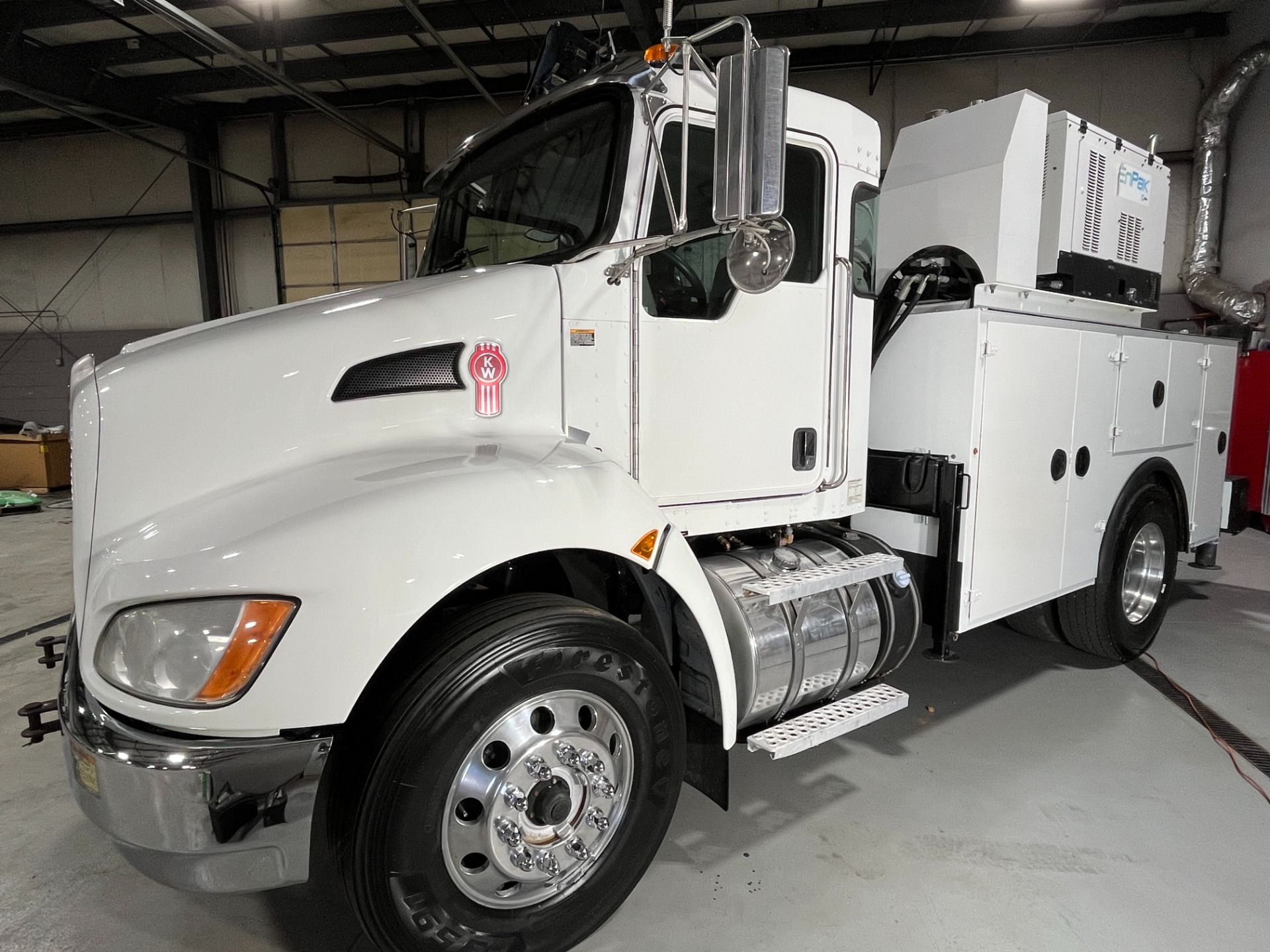 Used 2016 Kenworth T270 Service Truck W/ Crane for sale $99,800 at Chicago Motor Cars in West Chicago IL 60185 1