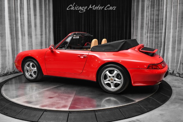 Used 1996 Porsche 911 Carrera 4 Convertible 39k Miles Hot Combo Amazing Condition In & Out for sale Sold at Chicago Motor Cars in West Chicago IL 60185 3