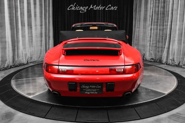 Used 1996 Porsche 911 Carrera 4 Convertible 39k Miles Hot Combo Amazing Condition In & Out for sale Sold at Chicago Motor Cars in West Chicago IL 60185 4