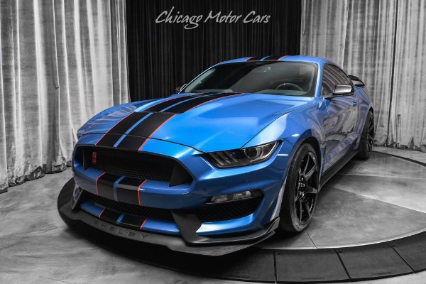 Used 2020 Ford Mustang Shelby GT350 R Coupe Ford Performance Blue Only 4k Miles Technology Pkg PPF for sale Sold at Chicago Motor Cars in West Chicago IL 60185 2