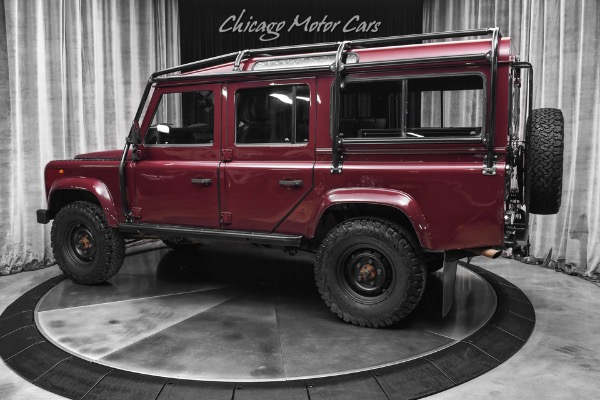 Used 1995 Land Rover Defender 110 300TDI Diesel Engine Right Hand Drive 5 Speed 9 Seater Recent Service for sale Sold at Chicago Motor Cars in West Chicago IL 60185 3