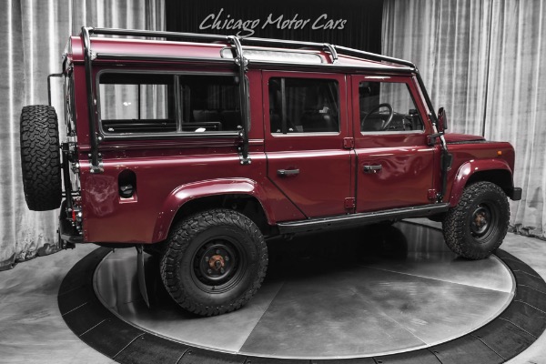 Used 1995 Land Rover Defender 110 300TDI Diesel Engine Right Hand Drive 5 Speed 9 Seater Recent Service for sale Sold at Chicago Motor Cars in West Chicago IL 60185 5