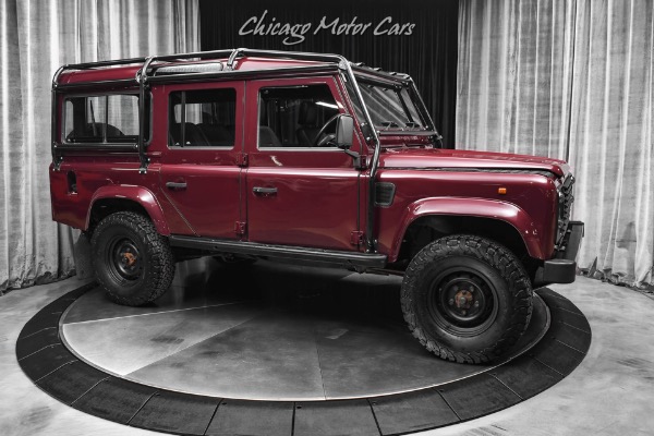 Used 1995 Land Rover Defender 110 300TDI Diesel Engine Right Hand Drive 5 Speed 9 Seater Recent Service for sale Sold at Chicago Motor Cars in West Chicago IL 60185 6