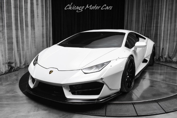 Used 2016 Lamborghini Huracan LP 580-2 Liberty Walk Widebody Thousands in Upgrades Axle Lifter for sale $239,800 at Chicago Motor Cars in West Chicago IL 60185 2