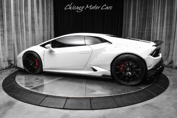 Used 2016 Lamborghini Huracan LP 580-2 Liberty Walk Widebody Thousands in Upgrades Axle Lifter for sale $239,800 at Chicago Motor Cars in West Chicago IL 60185 3