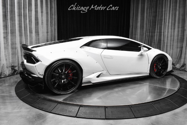 Used 2016 Lamborghini Huracan LP 580-2 Liberty Walk Widebody Thousands in Upgrades Axle Lifter for sale $239,800 at Chicago Motor Cars in West Chicago IL 60185 5