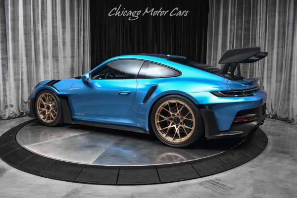 Used 2025 Porsche 911 GT3 RS Sonderwunsch Commissioning Special Wishes PTS South Sea Blue Metallic for sale Sold at Chicago Motor Cars in West Chicago IL 60185 3