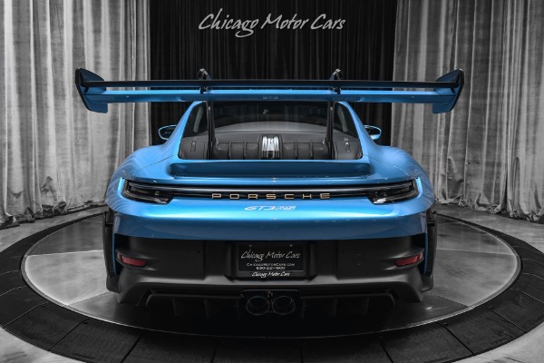 Used 2025 Porsche 911 GT3 RS Sonderwunsch Commissioning Special Wishes PTS South Sea Blue Metallic for sale Sold at Chicago Motor Cars in West Chicago IL 60185 4
