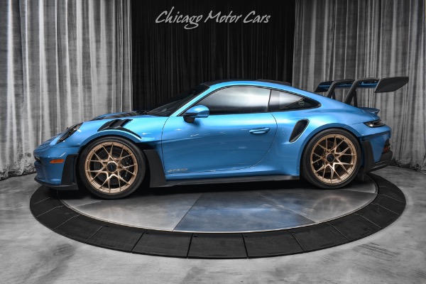 Used 2025 Porsche 911 GT3 RS Sonderwunsch Commissioning Special Wishes PTS South Sea Blue Metallic for sale Sold at Chicago Motor Cars in West Chicago IL 60185 1