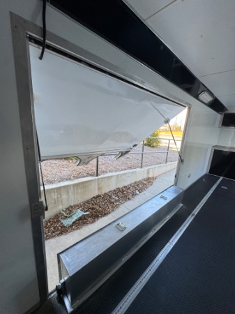 Used 2016 Bravo 24 Foot Car Hauler Trailer Aluminum 12k GVWR Tandem Axle Floor Tracks Side Opening Easy Access for sale Sold at Chicago Motor Cars in West Chicago IL 60185 5