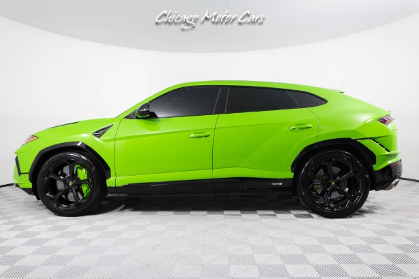 Used 2023 Lamborghini Urus S 1 Owner $288k+ MSRP Verde Mantis Interior Carbon Pack Akrapovic Exhaust for sale Sold at Chicago Motor Cars in West Chicago IL 60185 2