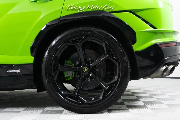 Used 2023 Lamborghini Urus S 1 Owner $288k+ MSRP Verde Mantis Interior Carbon Pack Akrapovic Exhaust for sale Sold at Chicago Motor Cars in West Chicago IL 60185 3