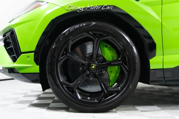 Used 2023 Lamborghini Urus S 1 Owner $288k+ MSRP Verde Mantis Interior Carbon Pack Akrapovic Exhaust for sale Sold at Chicago Motor Cars in West Chicago IL 60185 4
