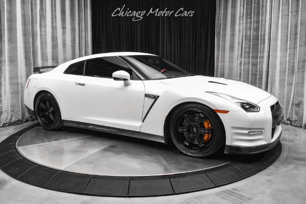 Used 2014 Nissan GT-R Coupe Black Edition Thousands in Upgrades 650WHP on E85 Air Lift Bags for sale Sold at Chicago Motor Cars in West Chicago IL 60185 6
