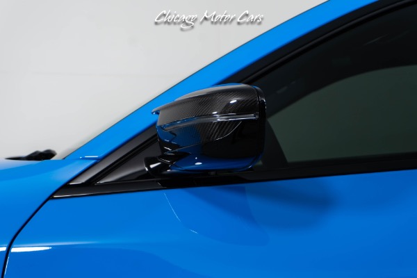 Used 2025 BMW M4 CS Only 900 Miles Individual Riviera Blue Front PPF Carbon Ceramic Brakes for sale Sold at Chicago Motor Cars in West Chicago IL 60185 5