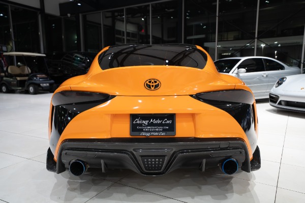 Used 2021 Toyota GR Supra 3.0 Premium JB4 Tune HKS Exhaust Rohana Wheels for sale Sold at Chicago Motor Cars in West Chicago IL 60185 3