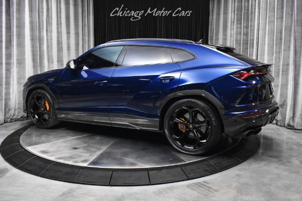 Used 2022 Lamborghini Urus $330k+ MSRP Akrapovic Exhaust Tons of Carbon Blu Astraeus Warranty FULL PPF for sale Sold at Chicago Motor Cars in West Chicago IL 60185 3