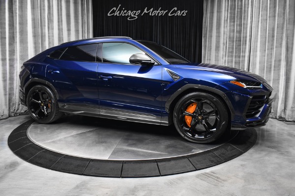 Used 2022 Lamborghini Urus $330k+ MSRP Akrapovic Exhaust Tons of Carbon Blu Astraeus Warranty FULL PPF for sale Sold at Chicago Motor Cars in West Chicago IL 60185 6