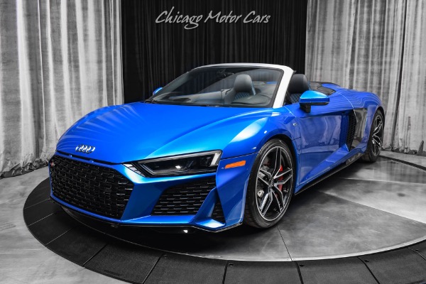 Used 2020 Audi R8 5.2 Quattro V10 Spyder LED Headlights Diamond Stitch Leather Pkg Front PPF for sale Sold at Chicago Motor Cars in West Chicago IL 60185 2