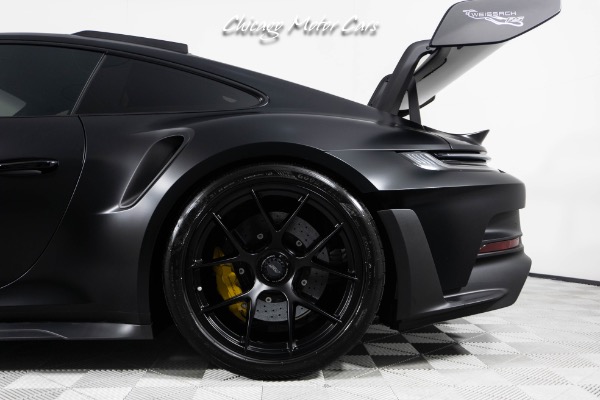 Used 2024 Porsche 911 GT3 RS Weissach Carbon Ceramic Brakes Full Stealth PPF Front Lifter Loaded for sale Sold at Chicago Motor Cars in West Chicago IL 60185 4