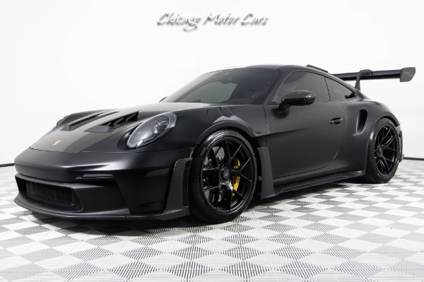 Used 2024 Porsche 911 GT3 RS Weissach Carbon Ceramic Brakes Full Stealth PPF Front Lifter Loaded for sale Sold at Chicago Motor Cars in West Chicago IL 60185 1