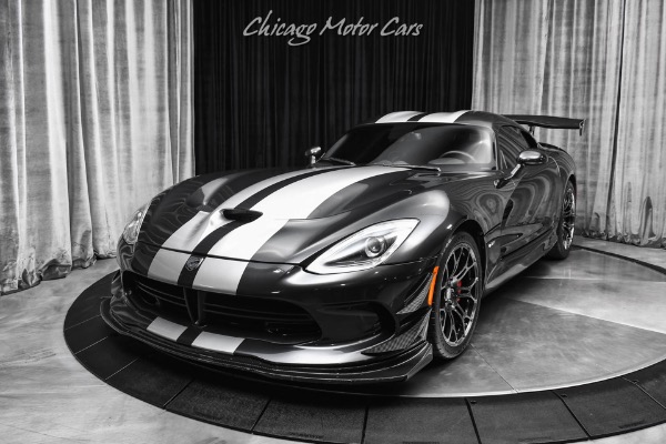 Used 2013 Dodge SRT Viper GTS Coupe Only 19k Miles! ACR Look LOADED Carbon Fiber Serviced! for sale Sold at Chicago Motor Cars in West Chicago IL 60185 2