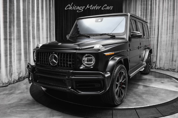 Used 2024 Mercedes-Benz G63 AMG SUV Stealth PPF Active Seat Package Plus Burmeister Sound LOADED for sale Sold at Chicago Motor Cars in West Chicago IL 60185 2