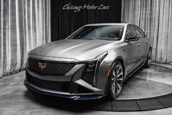 Used 2025 Cadillac CT5-V Blackwing 103 Miles Le Monstre Special Edition Collector Quality Sunroof for sale Sold at Chicago Motor Cars in West Chicago IL 60185 2