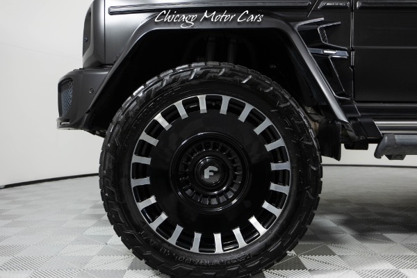 Used 2017 Mercedes-Benz G-Class G550 4x4 Squared Designo Interior Full Satin Black Wrap Wide Body Upgrade Loaded for sale Sold at Chicago Motor Cars in West Chicago IL 60185 5