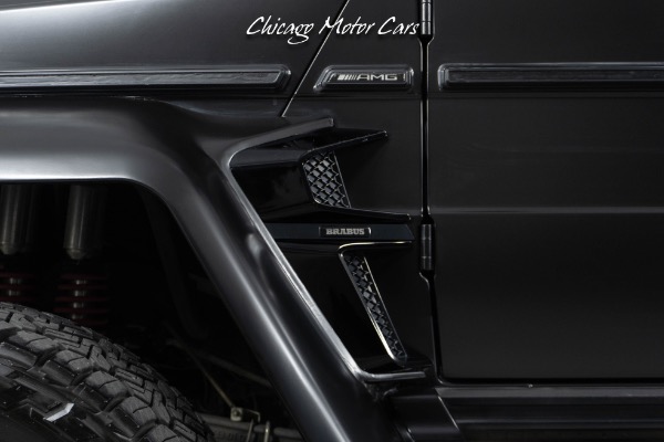 Used 2017 Mercedes-Benz G-Class G550 4x4 Squared Designo Interior Full Satin Black Wrap Wide Body Upgrade Loaded for sale Sold at Chicago Motor Cars in West Chicago IL 60185 6