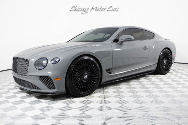 Used 2024 Bentley Continental GT Speed Coupe MSRP $368K+ Cambrian Grey Carbon Ceramics B&O Sound for sale Sold at Chicago Motor Cars in West Chicago IL 60185 1
