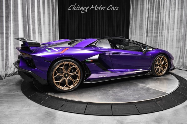 Used 2021 Lamborghini Aventador SVJ Roadster LP770-4 Only 538 miles Collector Quality Ad Personum Carbon Fiber for sale Sold at Chicago Motor Cars in West Chicago IL 60185 5