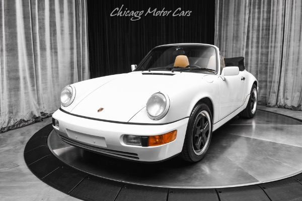 Used 1991 Porsche 911 Carrera 2 Cabriolet 39k Miles AMAZING CONDITION 2 Sets of Wheels! for sale Sold at Chicago Motor Cars in West Chicago IL 60185 2