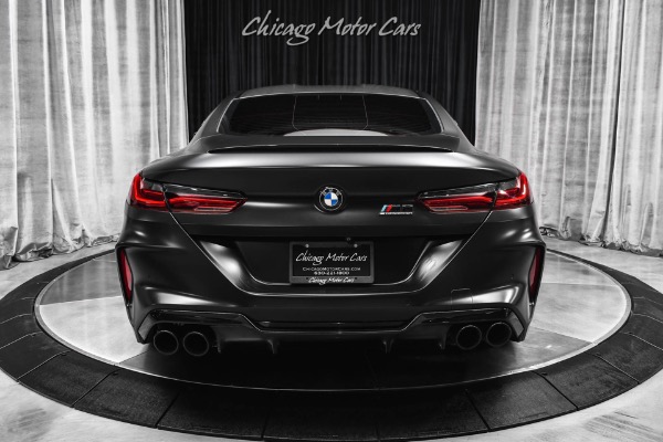 Used 2020 BMW M8 Competition Coupe Driver Assist Pro Pkg Harmon Kardon Audio Satin Black Wrap for sale Sold at Chicago Motor Cars in West Chicago IL 60185 4
