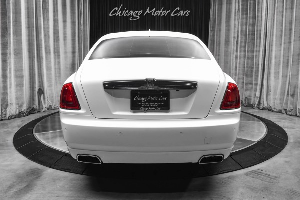 Used 2012 Rolls-Royce Ghost Sedan Panoroof Starlight Headliner Wrapped Satin White for sale Sold at Chicago Motor Cars in West Chicago IL 60185 4