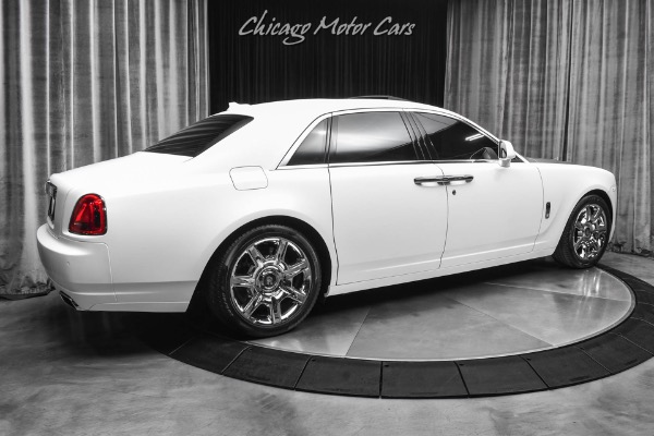 Used 2012 Rolls-Royce Ghost Sedan Panoroof Starlight Headliner Wrapped Satin White for sale Sold at Chicago Motor Cars in West Chicago IL 60185 5