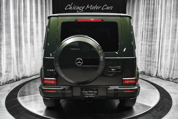 Used 2021 Mercedes-Benz G550 4Matic Only 12k Miles G Manufaktur Olive Green Burmester Sound AMG Night Pk for sale Sold at Chicago Motor Cars in West Chicago IL 60185 4
