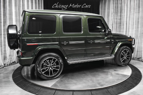 Used 2021 Mercedes-Benz G550 4Matic Only 12k Miles G Manufaktur Olive Green Burmester Sound AMG Night Pk for sale Sold at Chicago Motor Cars in West Chicago IL 60185 5