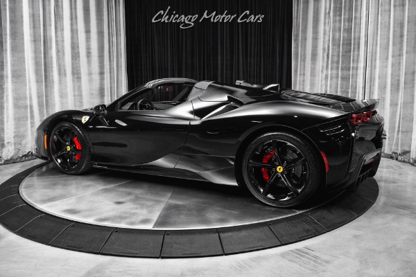 Used 2022 Ferrari SF90 Spider 1900 miles Tons of Carbon Fiber Sinister Look Carplay Full PPF for sale Sold at Chicago Motor Cars in West Chicago IL 60185 3