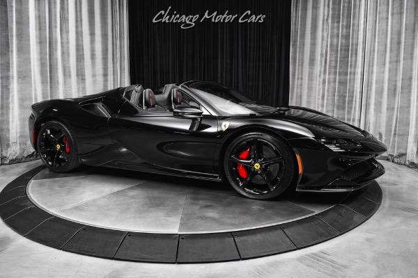 Used 2022 Ferrari SF90 Spider 1900 miles Tons of Carbon Fiber Sinister Look Carplay Full PPF for sale Sold at Chicago Motor Cars in West Chicago IL 60185 6